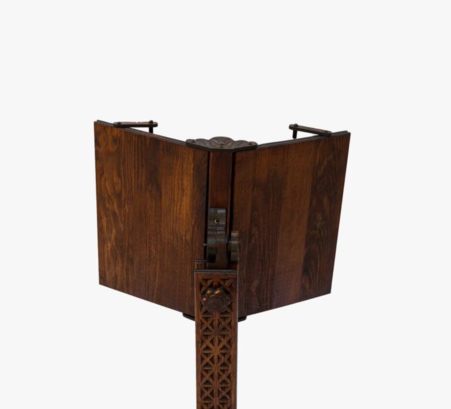 Wood Book Stand - Height Adjustable Large Book Display - Quran, Bible, Torah Holder Lectern - Prayer Book Holder - Thanksgiving Bible Gift D